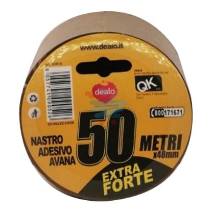 DEALO NASTRO IMBALLO 50MT AVANA