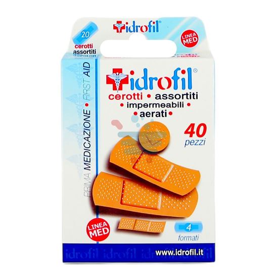 IDROFIL CEROTTI ASSORTITI 40PZ