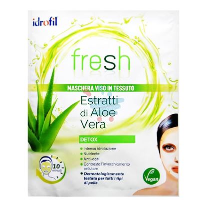 IDROFIL MASCHERA VISO TESSUTO CON ESTRATTO ALOE VERA