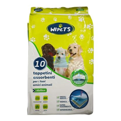 IDROFIL TAPPETINI WIPETS 60X90 10PZ