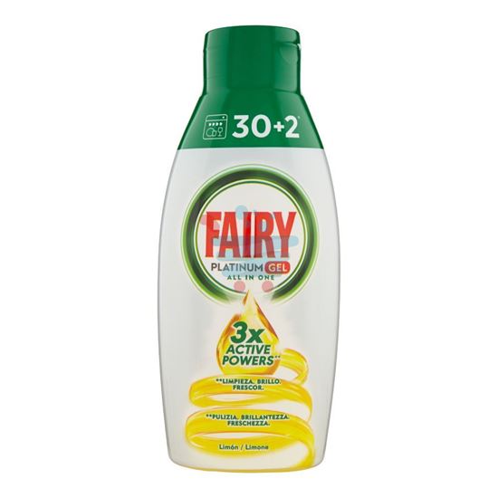 FAIRY PLATINUM GEL PER LAVASTOVIGLIE LEMON 32 LAVAGGI