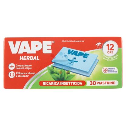 VAPE PIASTRINE RICARICA INSETTICIDA HERBAL 30 PIASTRINE