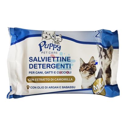 IDROFIL SALVIETTINE PUPPY PET AL TALCO 20 PEZZI