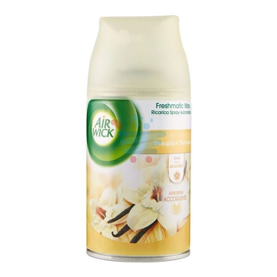 AIR WICK FRESHMATIC RICARICA VANIGLIA E THE BIANCO 250ML