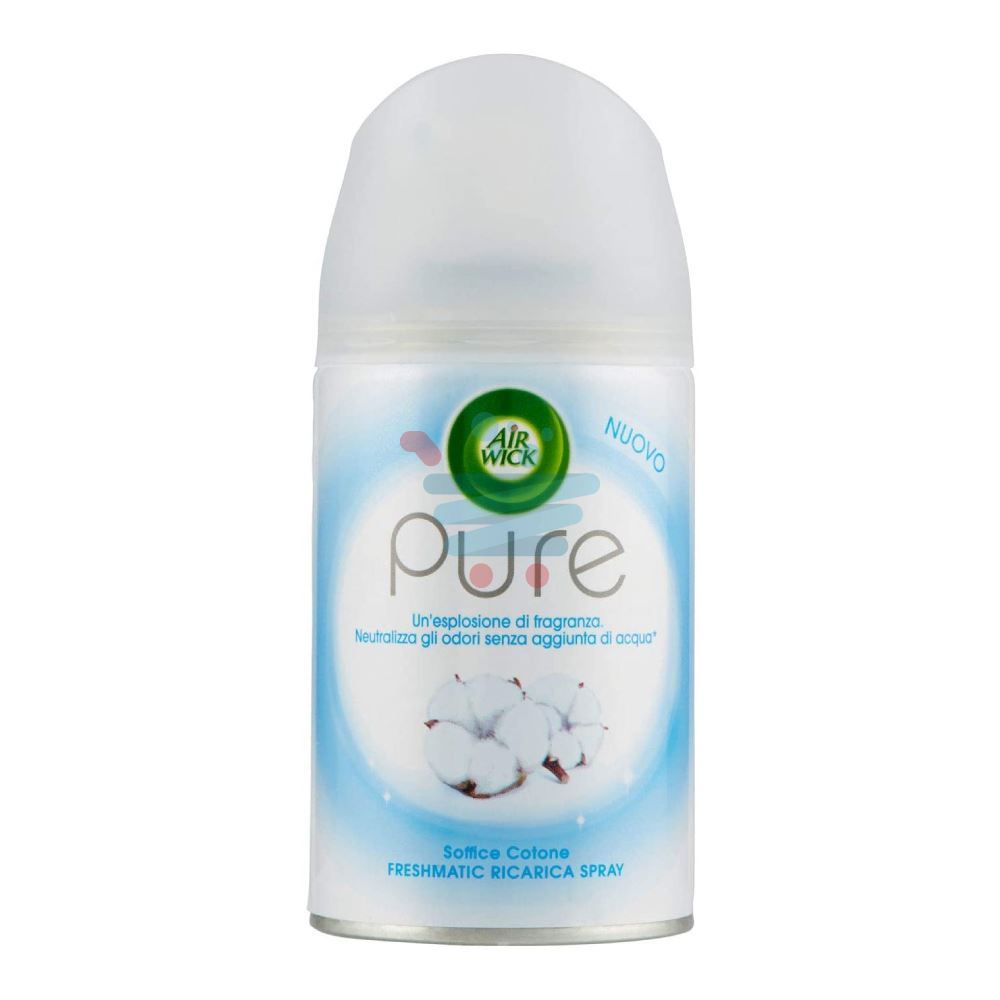 Air Wick Freshmatic Ricarica Pure Soffice Cotone Profumatore per