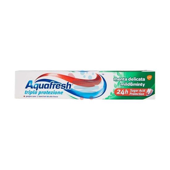 AQUAFRESH TRIPLA PROTEZIONE MENTA DELICATA 75 ML