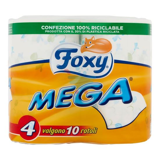 FOXY MEGA CARTA IGIENICA 4 ROTOLI