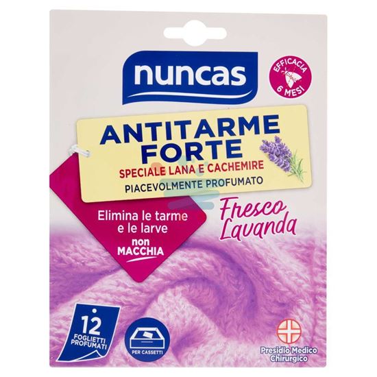 NUNCAS ANTITARME FORTE FRESCO LAVANDA 12PZ