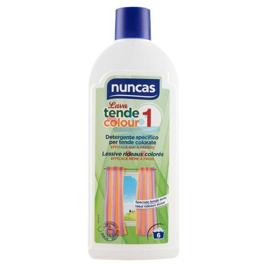 NUNCAS LAVA TENDE COLOUR 1 DETERSIVO SPECIFICO PER TENDE COLORATE 500ML