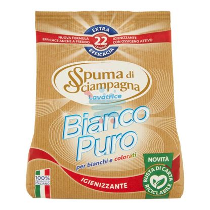 SPUMA DI SCIAMPAGNA POLVERE BIANCO PURO 22 MISURINI 990GR