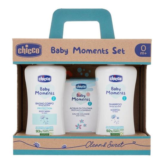 CHICCO BABY MOMENTS SET CLEAN & SWEET
