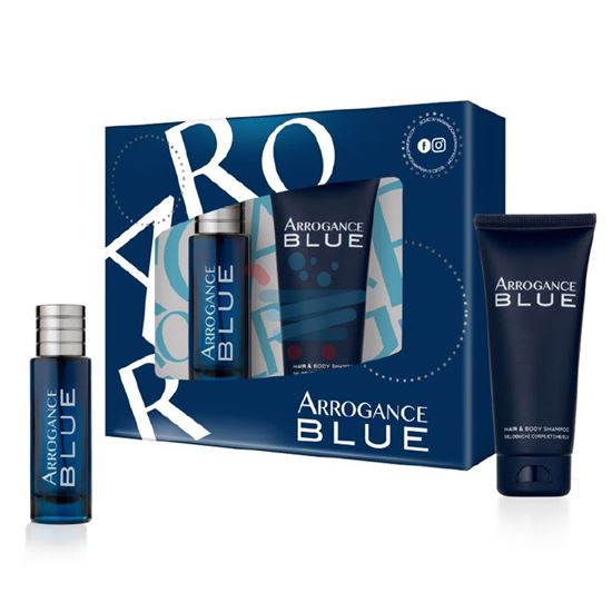 ARROGANCE CONFEZIONE BLUE UOMO EAU DE TOILETTE 30ML + SHAMPOO 100 ML