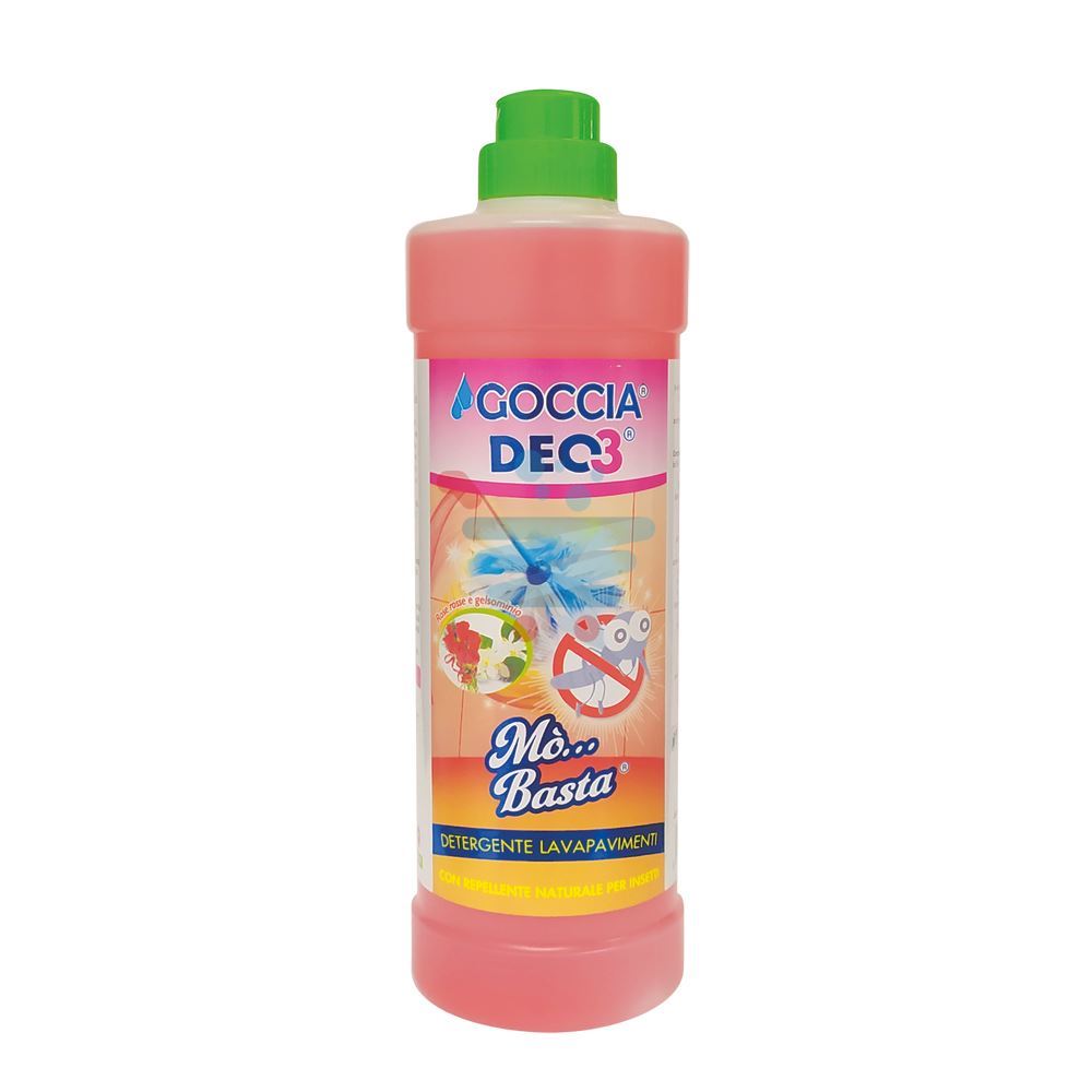 Goccia Mania Club Italia - MO' BASTA: DETERGENTE LAVAPAVIMENTI CON  REPELLENTE NATURALE PER INSETTI. MO' BASTA è un detergente lavapavimenti  con repellente naturale per gli insetti, l'uso quotidiano oltre a garantire  una