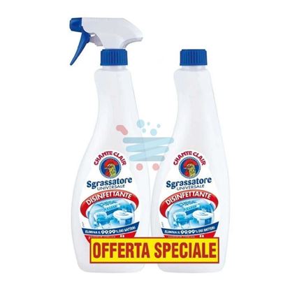 CHANTECLAIR SGRASSATORE DISINFETTANTE SPRAY+RICARICA 600ML