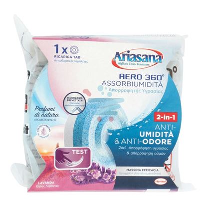 ARIASANA ASSORBI UMIDITA' AERO 360° TAB RICARICA LAVANDA 450GR