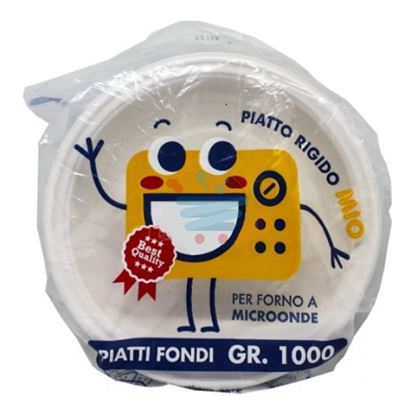 MIO PIATTI PLASTICA FONDI MICROONDE 1KG