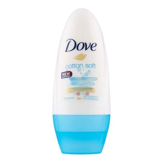 DOVE DEODORANTE ROLL-ON COTTON DRY 50ML