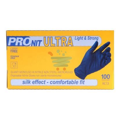 PROINT ULTRA GUANTI BLUE NITRILE SENZA POLVERE MISURA  M