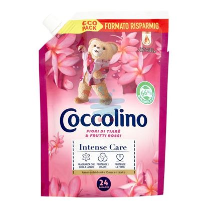 COCCOLINO AMMORBIDENTE BUSTA TIARE E FRUTTI ROSSI 600ML