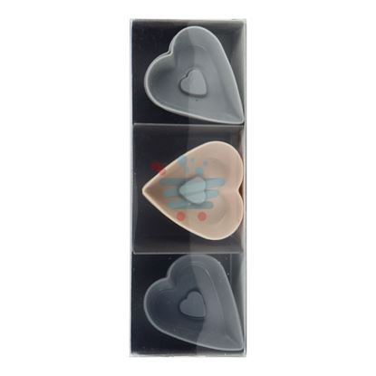 ARBEMA CASA SET 6 STAMPI CUORE SILICONE 6X4 CM