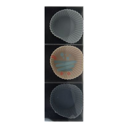 ARBEMA CASA SET 6 STAMPI CUPCACKE SILICONE 7X4 CM