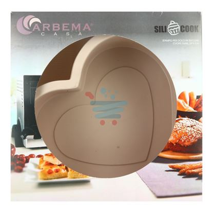 ARBEMA CASA STAMPO TORTA CUORE SILICONE 29X9 CM