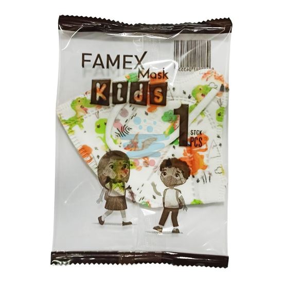 PROMO FAMEX 10 MASCHERINE FFP2 SMALL SIZE VARI COLORI E FANTASIE