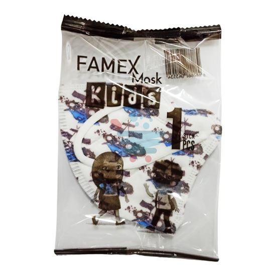 PROMO FAMEX 10 MASCHERINE FFP2 SMALL SIZE VARI COLORI E FANTASIE