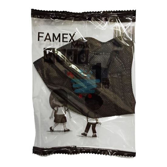 PROMO FAMEX 10 MASCHERINE FFP2 SMALL SIZE VARI COLORI E FANTASIE