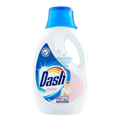 DASH DETERSIVO LAVATRICE LIQUIDO BABY 18 LAVAGGI 990ML