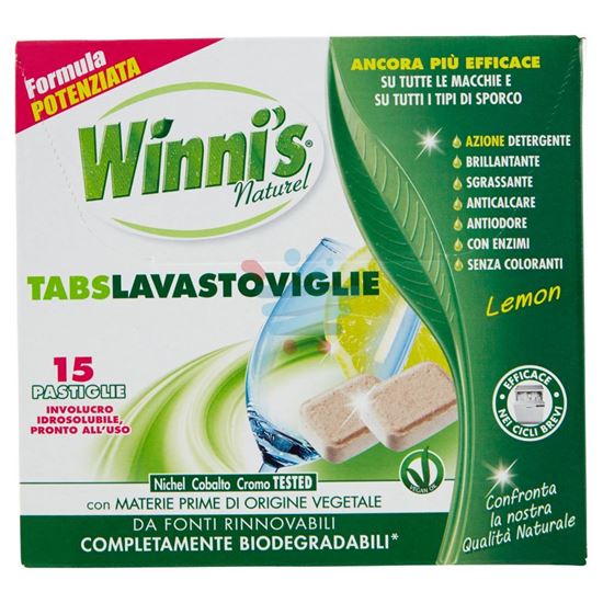 WINNI'S TABS LAVASTOVIGLIE 15 PEZZI