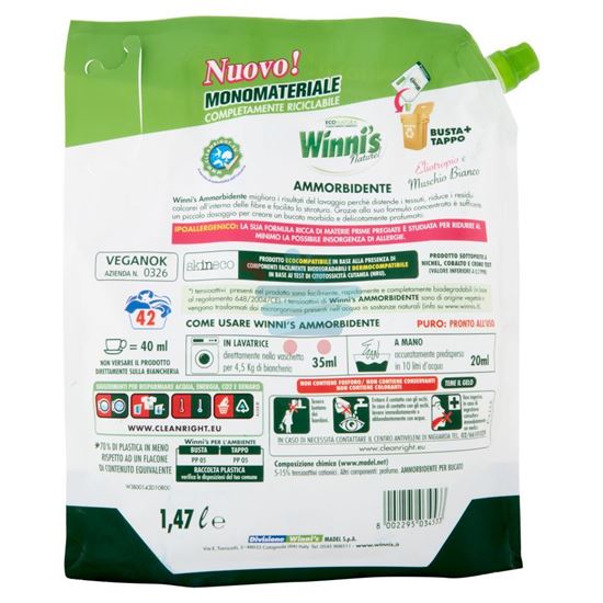 WINNI'S AMMORBIDENTE BUSTA ELIOTROPIO E MUSCHIO BIANCO 1,470LT