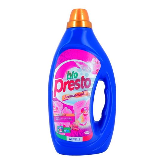 BIO PRESTO DETERSIVO LAVATRICE LIQUIDO ORCHIDEA SELVATICA 950ML 19 LAVAGGI