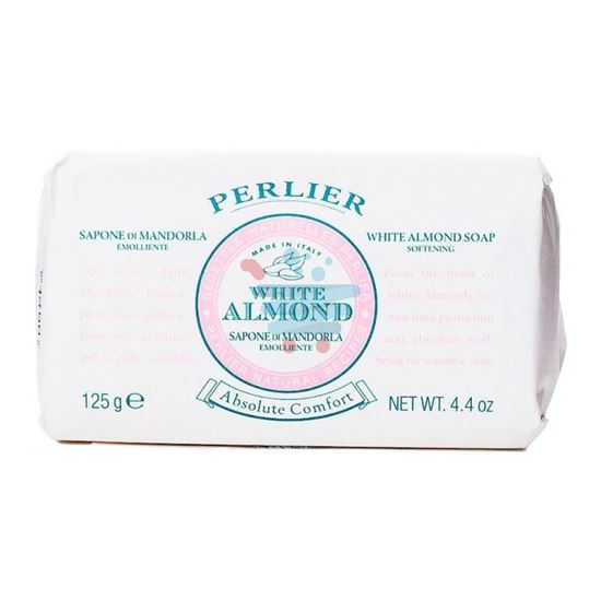 PERLIER SAPONE WHITE ALMOND 125GR