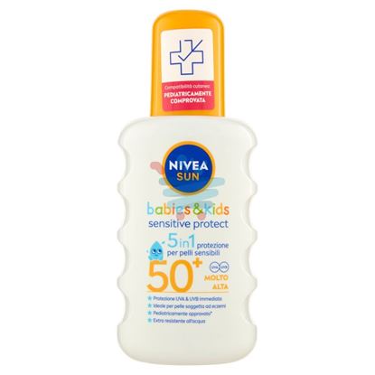 NIVEA SUN BABIES & KIDS SENSITIVE PROTECT 50+ MOLTO ALTA 200ML