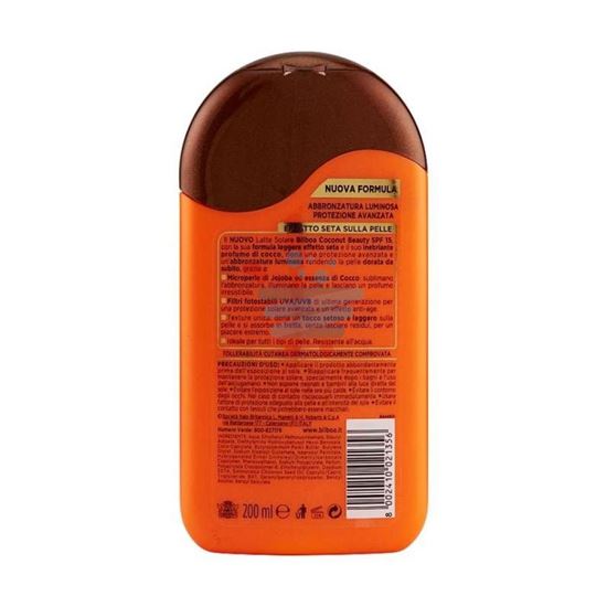 BILBOA COCONUT BEAUTY LATTE SOLARE SPF15 200ML