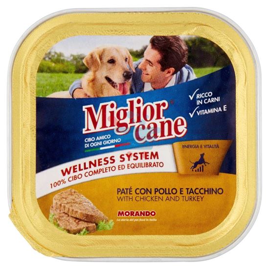 MIGLIOR CANE VASCHETTA POLLO  E TACCHINO 150GR