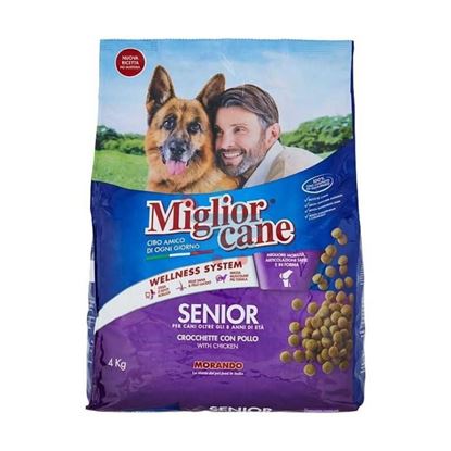 MIGLIOR CANE CROCCHETTE SENIOR POLLO 4KG