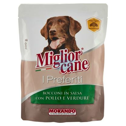 MIGLIOR CANE I PREFERITI BUSTA POLLO E VERDURE 300GR