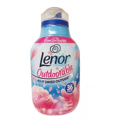 LENOR AMMORBIDENTE OUTDOORABLE  SUPER CONCENTRATO FIORE ROSA 504ML 36 LAVAGGI