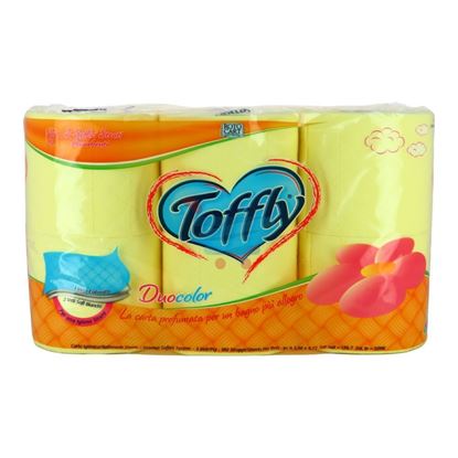 TOFFLY COLOR LEMON CARTA IGIENICA 3 VELI 6 ROTOLI