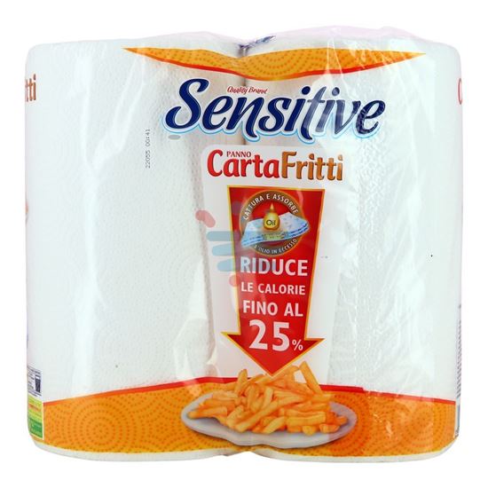 SENSITIVE PANNOCARTA FRITTI  3 VELI 2 ROTOLI