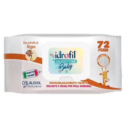 IDROFIL SALVIETTINE ARGAN 72PZ