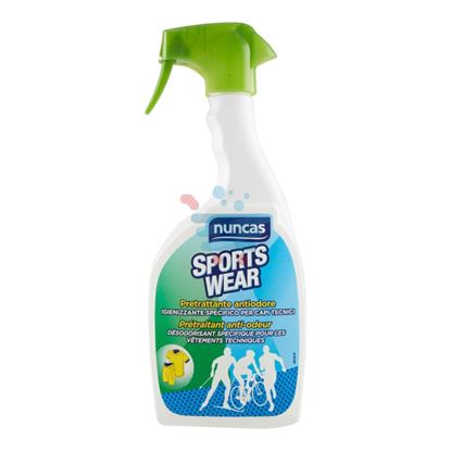 NUNCAS SPORTS WEAR PRETRATTANTE ANTIODORE 500 ML SPRAY