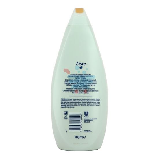 DOVE BAGNO BURRO DI KARITE E VANIGLIA 700ML