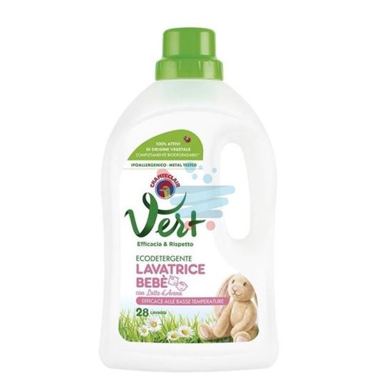 CHANTECLAIR VERT DETERSIVO LAVATRICE LIQUIDO BEBE' 24 LAVAGGI 1428LT