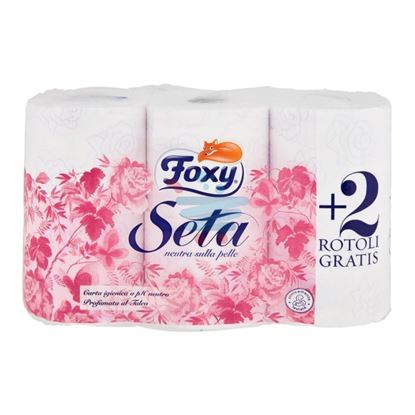 FOXY CARTA IGIENICA SETA 6 ROTOLI