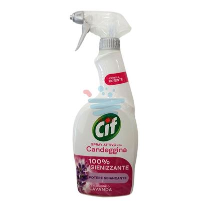 CIF SPRAY ATTIVO CON CANDEGGINA LAVANDA 650ML