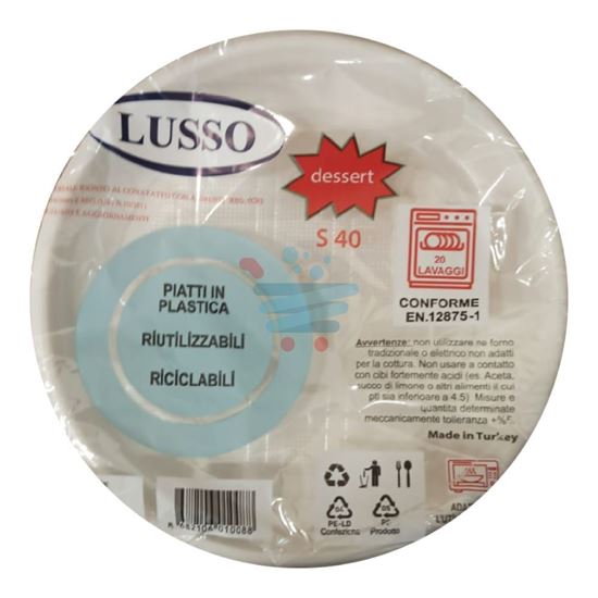 LUSSO PIATTI FRUTTA 30PZ