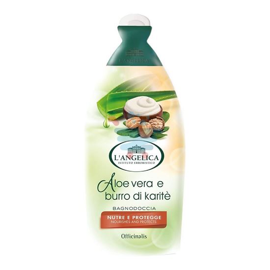 L'ANGELICA BAGNO ALOE E BURRO DI KARITE' 450 ML